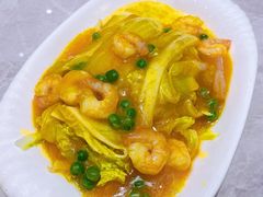 鲜虾扒白菜-玉华台饭庄·淮扬菜·烤鸭(望京店)