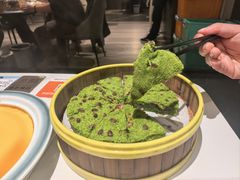 艾香青汁糕-阿露佳·舌尖上的安吉菜