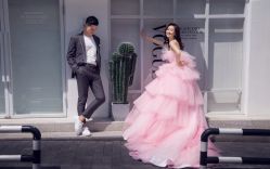 俏皮可爱-巴黎婚纱摄影工作室