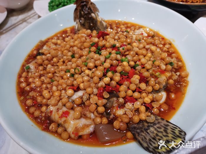 重庆飘香豌豆桂花鱼