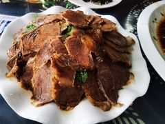薄荷拌卤牛肉-古道惠风饭庄