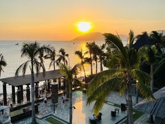 -日落吧·海景咖啡厅·餐酒吧·鸡尾酒·下午茶·乐队表演·浪漫夕阳·三亚文华东方酒店