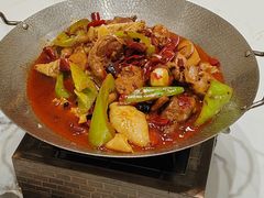 肥肠鸡-小郭私房菜·海肠捞饭店(学士街店)