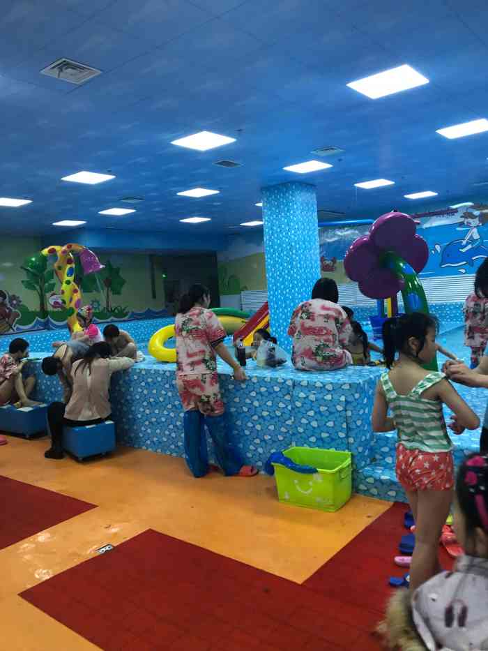 万达水游城儿童水上主题乐园-"万达广场一楼的位置,和其他游乐场所差