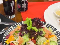 牛油果橙子大虾沙拉-1886德国汽车餐厅(外滩中央店)