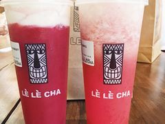 奶酪玫瑰覆盆子-LELECHA乐乐茶(上海五角场万达广场店)
