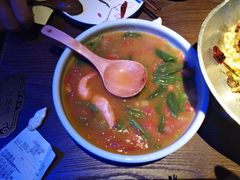 翡翠海鲜面疙瘩-绿茶餐厅(昆明世纪金源店)