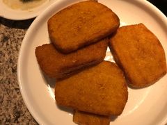 炸窝头片臭豆腐-厚味居炙子烤肉·清真(天桥南纬路店)