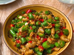 爆炒肥肠-老师傅餐馆(长沙店)