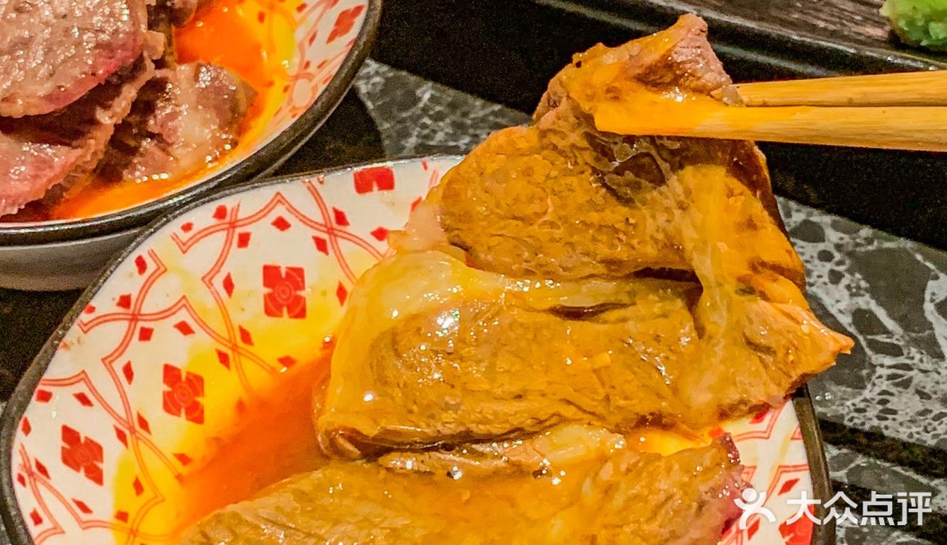 top1和牛烧肉🥩炙烤手握太好吃了！！
