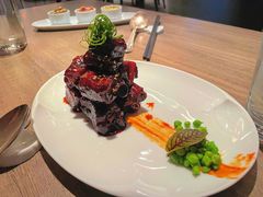 桂花糖醋肉排-悦轩中餐厅·高空江景·杭州柏悦酒店