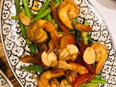 芦笋虾仁-Hoang Yen Vietnamese Cuisine