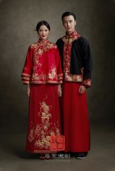 -藤薰定制中式嫁衣礼服旗袍店