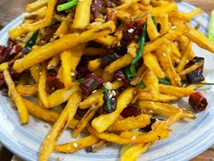 干煸藕丝-静一餐厅·湖北菜(前门店)