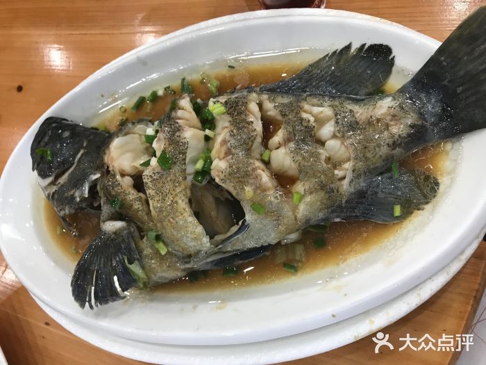 阿勇海鲜排档(莲花路1号店)葱油石斑鱼图片