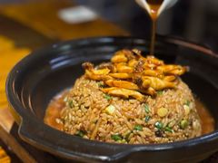 鲜鲍腊肉萝卜丝焖饭-HOME餐厅粤菜 融合菜