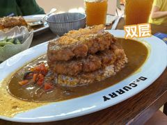 现炸猪排咖喱饭-伽喱博士 Dr.CURRY咖喱饭(太阳宫咖喱店)