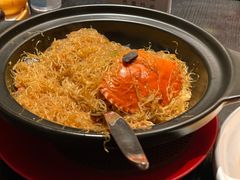 鲜拆蟹肉炒粉丝煲-三利音·浦之舟(滨江大道店)