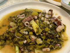 酸菜炒鱿鱼-温岭人家(红花北路店)