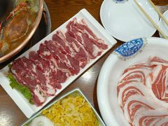 手工鲜羊肉-楼外楼大刀肉传统火锅居(博学路店)