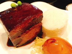 温泉鹌鹑蛋红烧肉-上海苏宁宝丽嘉酒店·嘉府壹号中餐厅