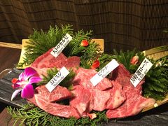 松阪牛肉拼盘-松阪牛焼肉M(法善寺横丁店)