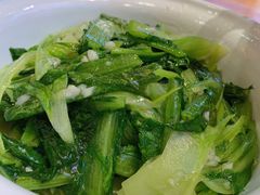 蒜蓉炒麦菜-兔槽江湖菜·重庆璧山兔(水围店)