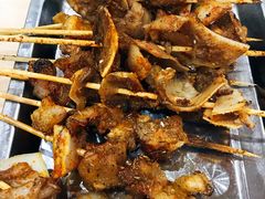 烤羊脆骨-清真素福拉面丝路美食(六里桥东店)