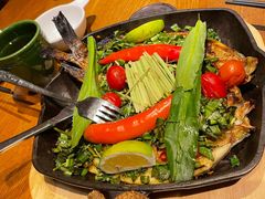 香茅草烤罗非鱼-云海肴·汽锅鸡·云南代表菜(天山百盛优客店)