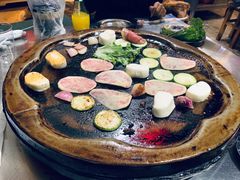 -老姐石板烧烤+铜炭火锅(总店)
