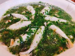 荠菜松茸烩黄鱼-老人和饭店(淮海中路店)