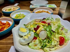 拌蔬菜-明洞阿姨·韩式酱蟹烤肉·创意料理(三元桥店)