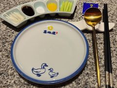 餐具摆设-真地道京味府·鲜橙烤鸭·北京菜(朝阳公园·甜水园店)