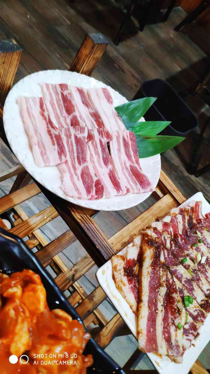 牛将军烤肉-"味道很特别.第一次来老板说刚开业.东北特.