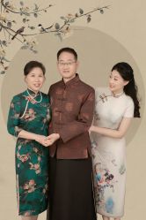 -时光纪亲子全家福照相馆(静安店母女写真父母纪念照)