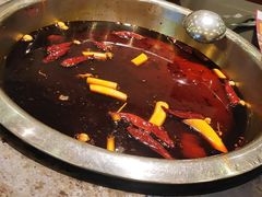 红油锅底-重庆风光老灶火锅城(同德广场店)