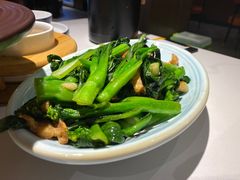 油渣炒菜心-秋色客家菜(南山店)