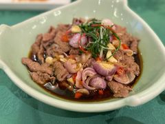 红葱头白灼牛肉-誉八仙粤菜(万象天地店)