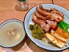 狮头鹅肉拼猪手饭-狮头牌卤味研究所·卤味饭(花城汇南区店)
