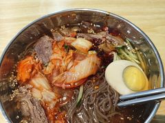 -吉林延边牛肉汤饭，大冷面