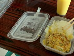 莲藕肉饼蛋脯饭-都城壹族快餐(第66分店)