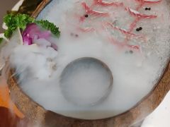 -景明轩•养生酸汤鱼火锅 云贵鲜菌 现舂野果酸汤(王寨小区店)