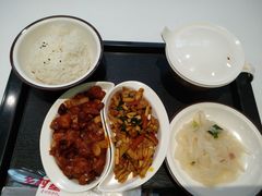 宫保鸡丁套饭-乡村基(酉阳汇升广场餐厅)