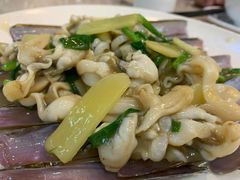 姜葱炒圣子王-鹏城人家海鲜酒家·23年老字号(较场尾店)