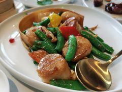 碧绿菌皇炒带子-喜粤8号(四海唐人街店)