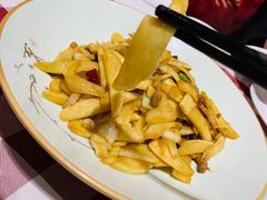 肉丝炒茭白-钱塘花园·宁波菜