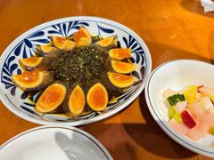 烧椒拌皮蛋-永乐饭店