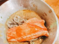 招牌生食蟹肉-东镇老火锅(长春路首店)