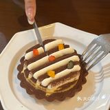 上海新开的‼️静安附近拍照好美的木质调小蛋糕店