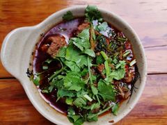麻辣香菜牛肉-老瓦房冷锅串串(文殊院店)